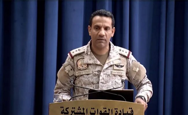 التحالف: تدمير ورش ومخازن للأسلحة والطائرات المسيرة الحوثية بصنعاء