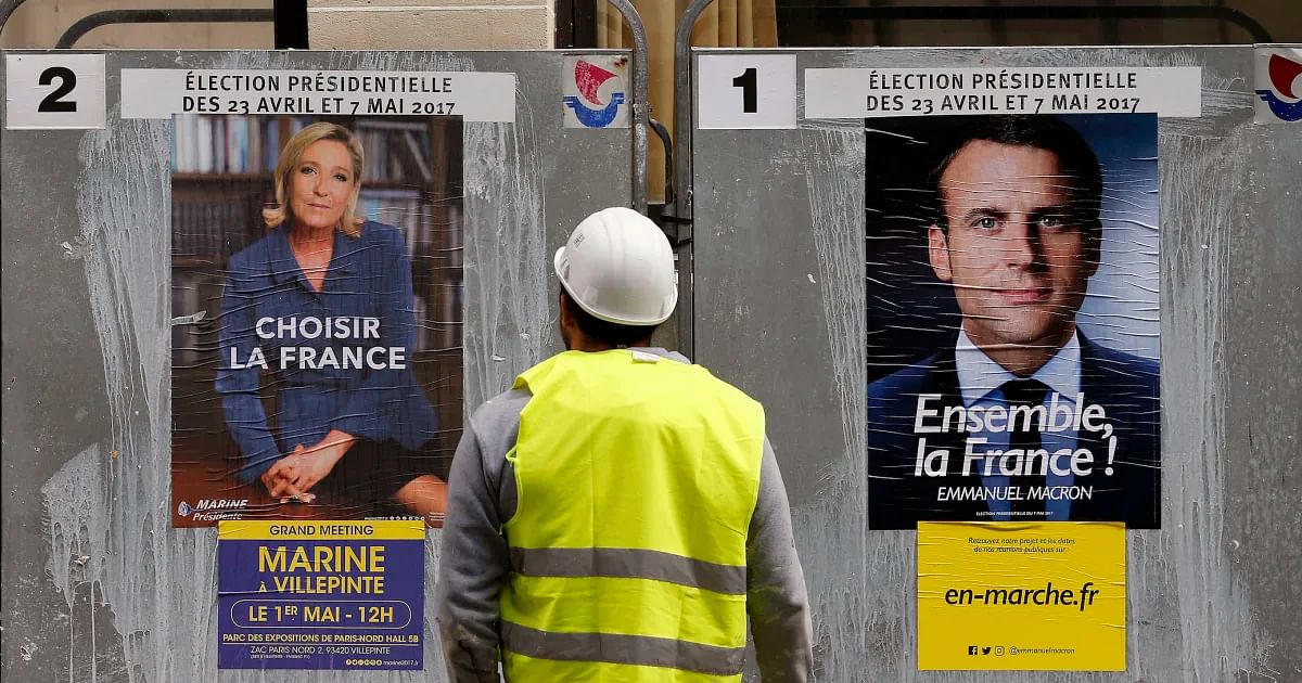 مرشحة الرئاسة الفرنسية، ماري لوبان

