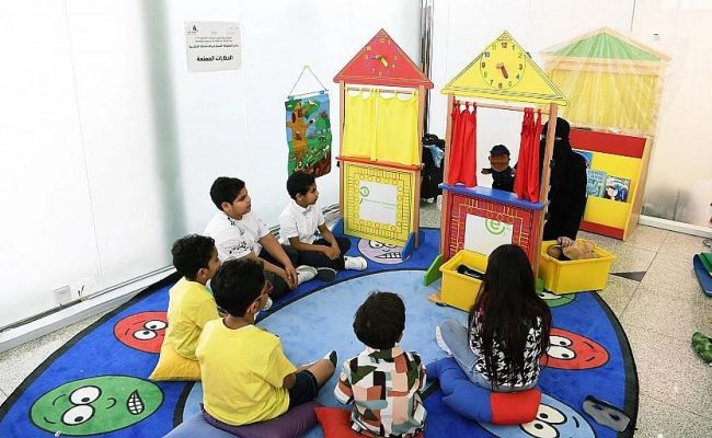 جناح الطفولة المبكرة في معرض التعليم الدولي يوفر بيئة تعليمية وترفيهية للأطفال