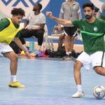 أخضر الصالات يواجه الكويت في ثاني مبارياته بدورة الألعاب الخليجية