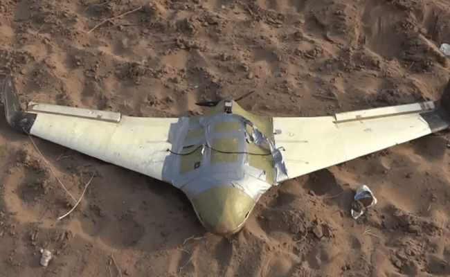 الجيش اليمني يسقط طائرة حوثية مسيرة في الضالع