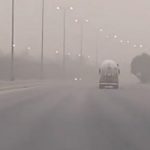 بالفيديو.. العاصفة الرملية تدخل أجواء الرياض