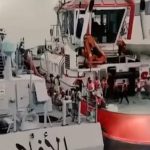 بالفيديو.. حرس الحدود ينقذ طاقم بحري و16 شخصاً من الغرق