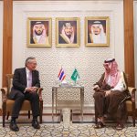 سمو وزير الخارجية الأمير فيصل بن فرحان يستقبل نائب رئيس الوزراء وزير الخارجية ال