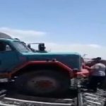شاحنة وقود تعطلت في طريقه.. سائق قطار مصري يمنع كارثة مروعة