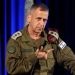 رئيس الأركان الاسرائيلي يتحدث عن إمكانية شن بلاده لهجوم عسكري على إيران