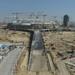 إنجاز 81% من ملعب أرامكو بالخبر .. صور