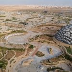 تتقدم أعمال تنسيق الموقع بوتيرة متسارعة في حدائق الملك عبدالله العالمية (كاقا)،